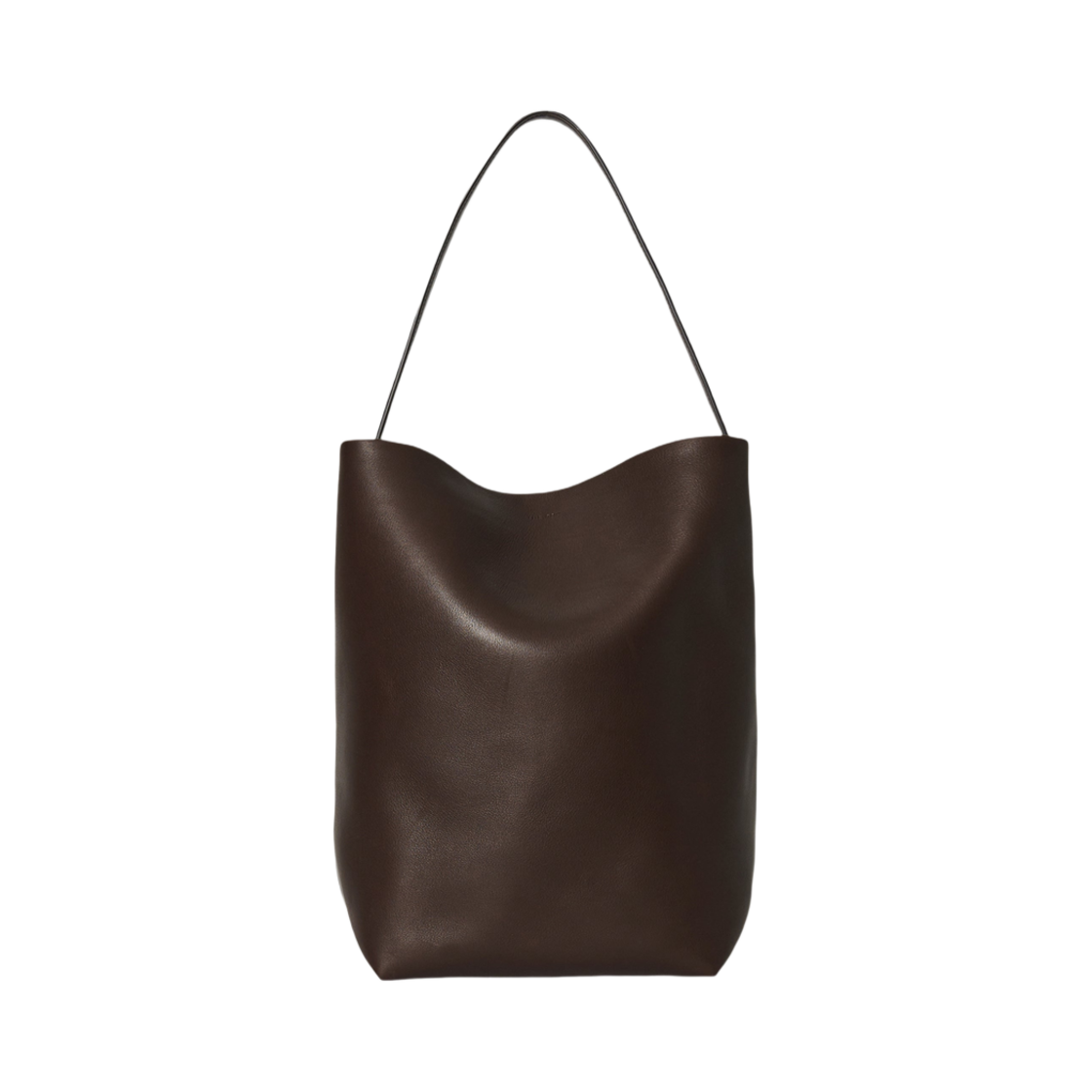 더 로우 라지 N/S 파크 토트백 레더 체스트넛(The Row Large N/S Park Tote Bag in Leather Chestnut) - 1