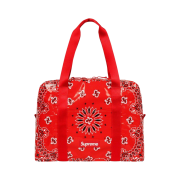 Supreme Bandana Tarp Small Duffle Bag Red - 21SS