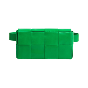 Bottega Veneta Mini Leather Belt Cassette Parakeet