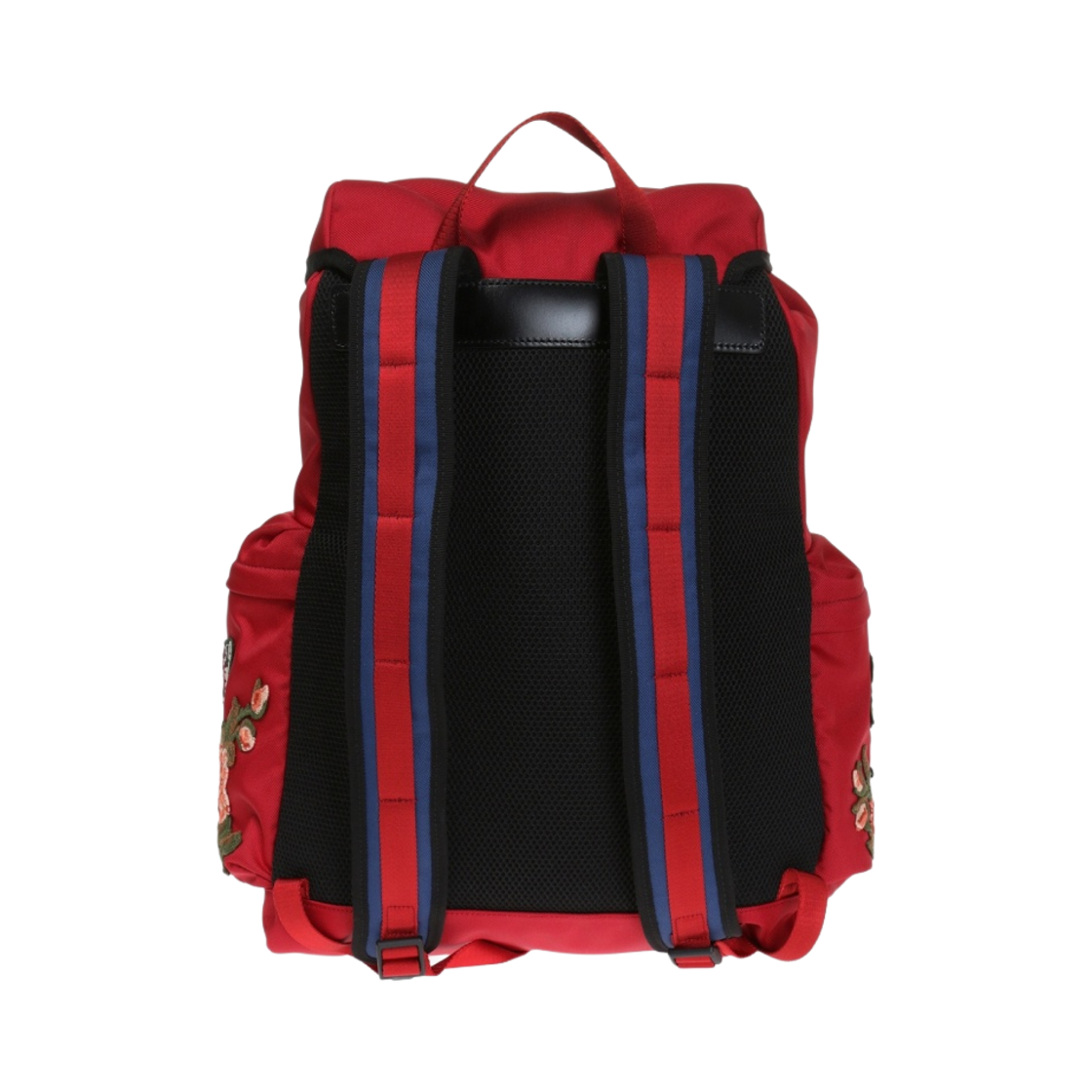 구찌 테크노 캔버스 호랑이 자수 백팩 레드(Gucci Techno Canvas Embroidered Tiger Red) - 3