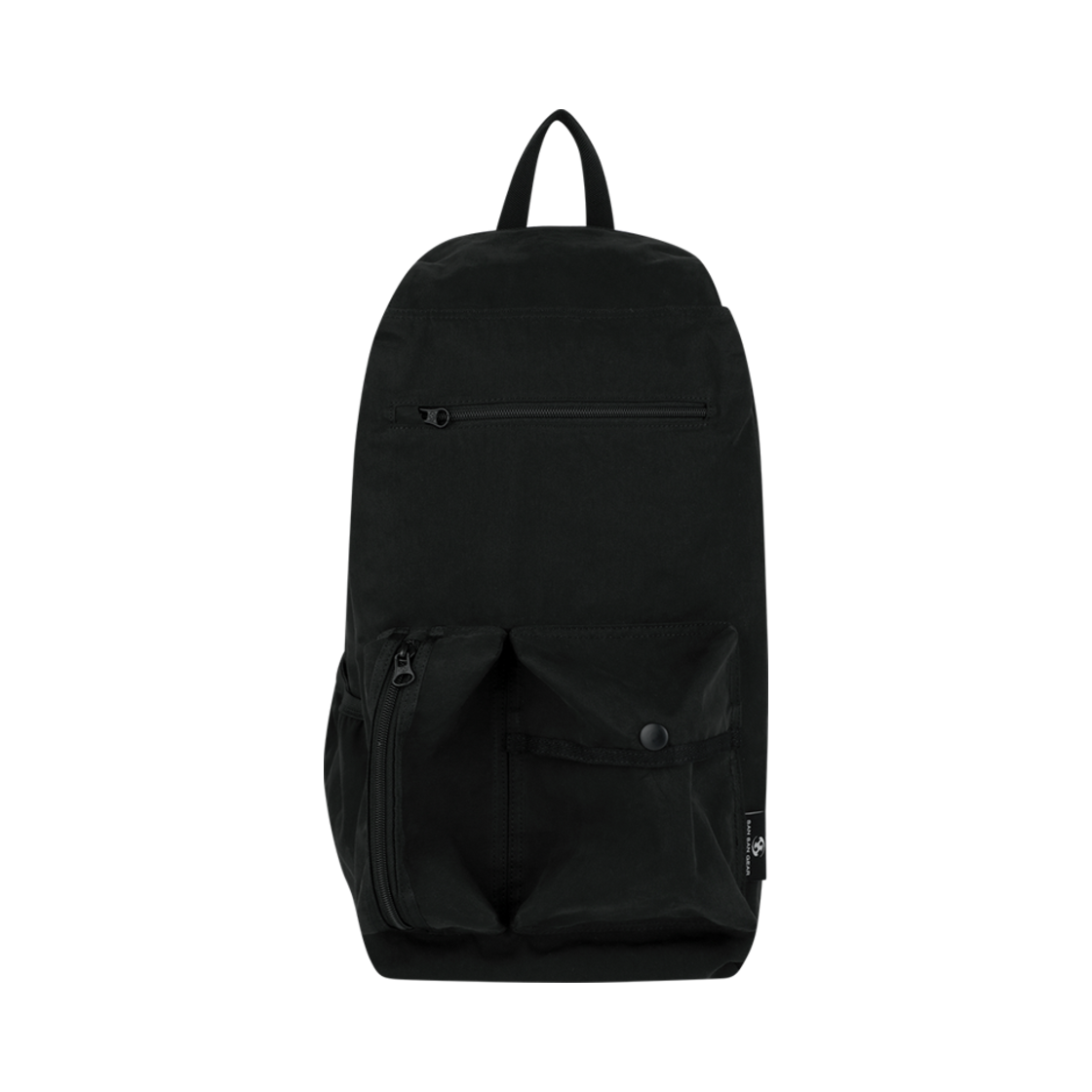 산산기어 웨빙 포켓백 블랙(Sansan Gear Webbing Pocket Bag Black)