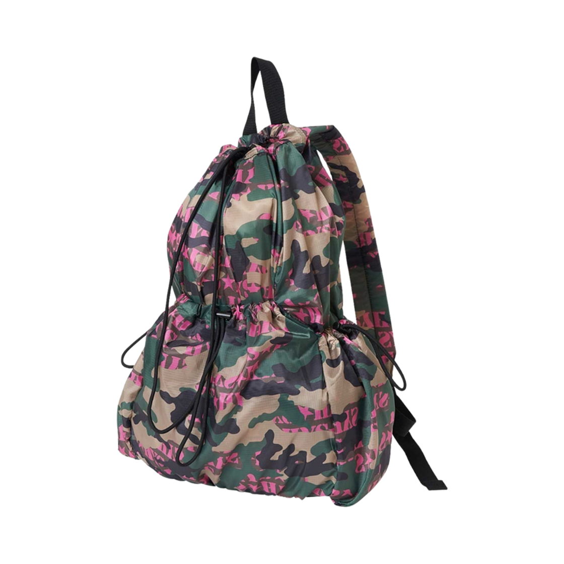 01251QB02 Hysteric Glamour Ripstop Drawstring Daypack Khaki