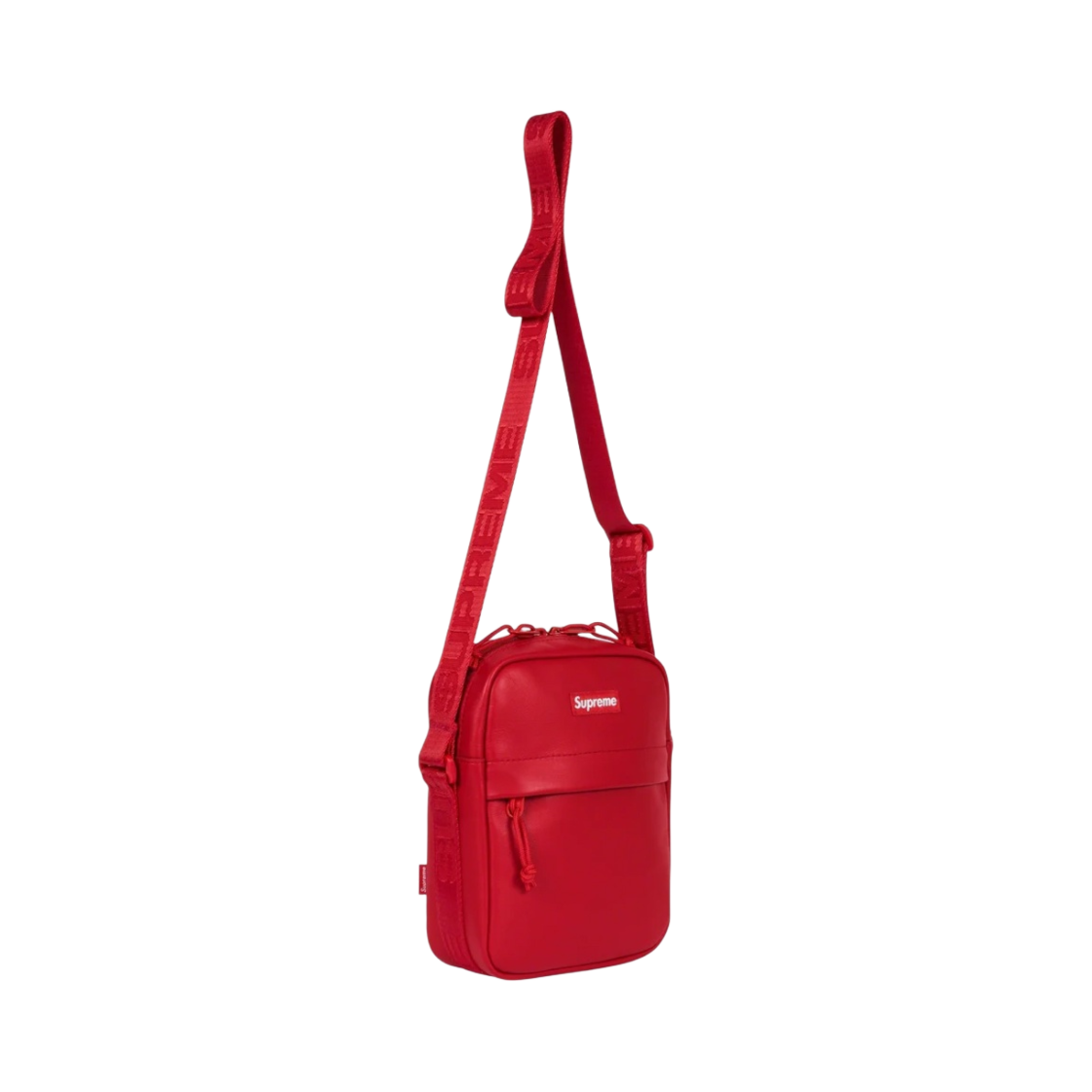バッグ Supreme Leather Shoulder Bag Red 23FW バッグ Supreme Leather Shoulder Bag (red) Supreme Leather