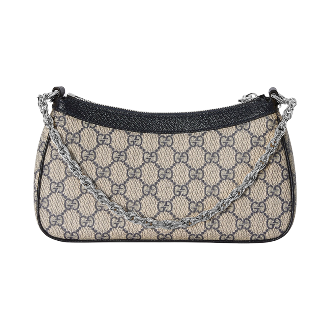 구찌 오피디아 GG 스몰 핸드백 베이지 블루 슈프림(Gucci Ophidia GG Small Handbag Beige Blue Supreme) - 4