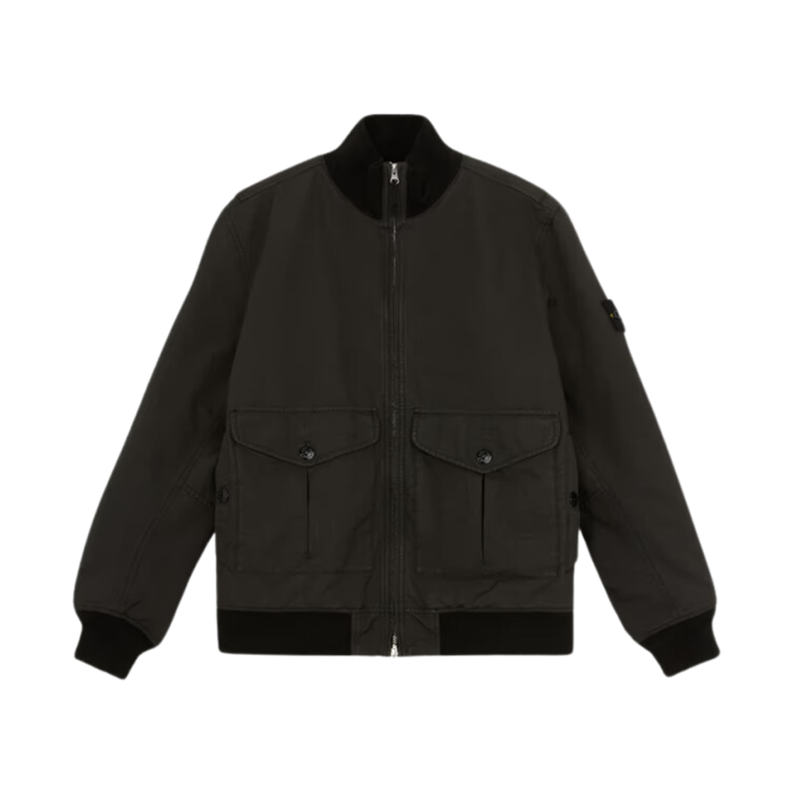 811541849-V0062 Stone Island 41849 David-TC Bomber Jacket with Anti Drop Lead Grey - 24FW