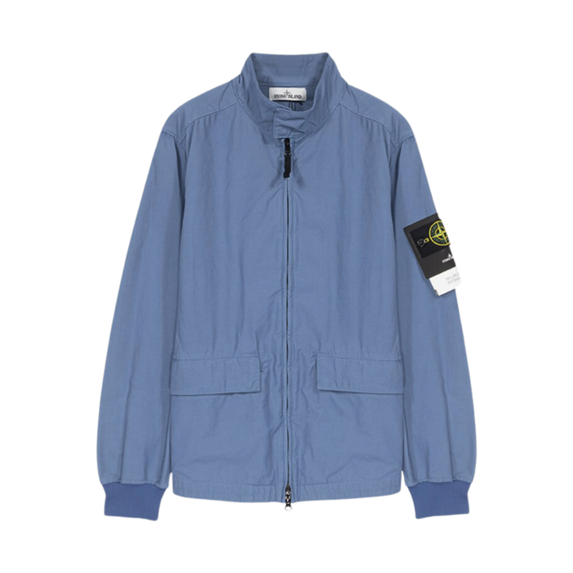 761541033-V0046 Stone Island 41033 Nylon Cotton Batavia Garment Dyed Jacket Mid Blue - 22SS - 대표 이미지 #1