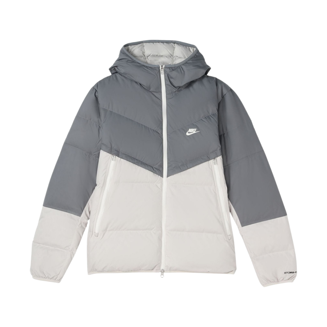 DD6796-077 Nike NSW Storm-Fit Windrunner Hooded Jacket Light Smoke Grey - Asia