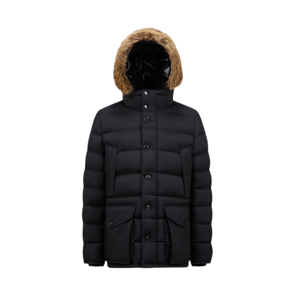 몽클레르 클루니 쇼트 다운 자켓 블랙 - 24FW