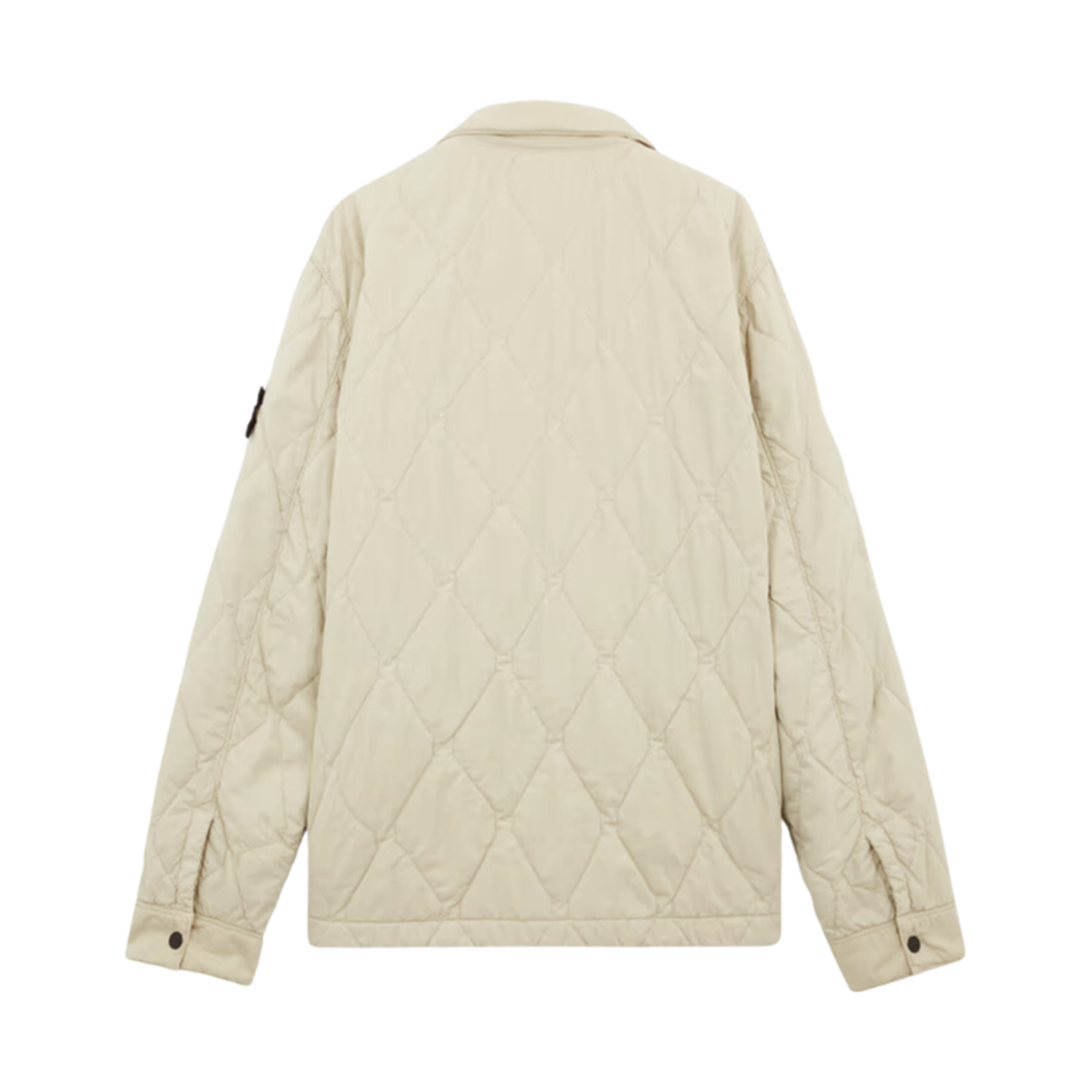 스톤 아일랜드 Q0633 50 필리 나일론 코튼 셔츠 자켓 위드 인터널 패딩 오프 화이트(Stone Island Q0633 50 Fili Nylon Cotton Shirt Jacket with Internal Padding Off White - 24FW) - 2