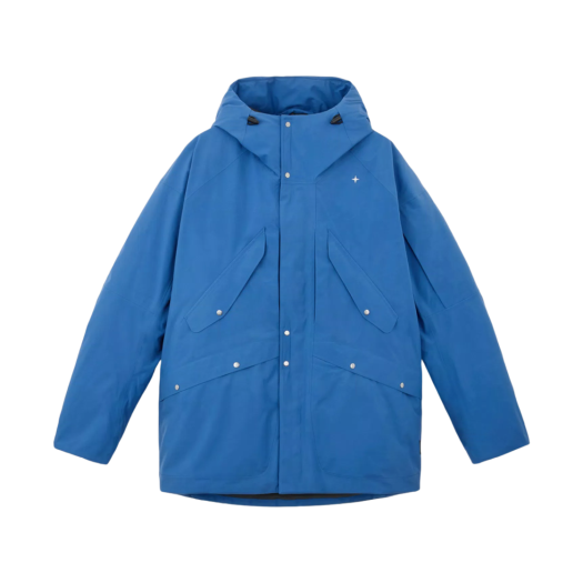 Stone Island 412G1 3L Gore-Tex Made with Recycled Bionic Polyester Face Stone Island Stellina Parka with Waterproof and Windproof Membrane Periwinkle - 24FW