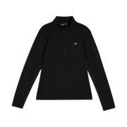 J.Lindeberg Luke Half Zip Mid Layer Jacket Black