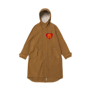 Human Made Military Hooded Coat Beige