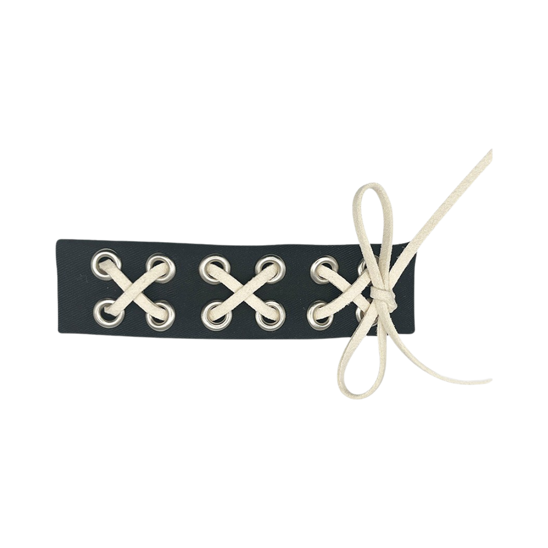 엔프프 스트링 리본 헤어핀 블랙(Nff String Ribbon Hairpin Black) - 1