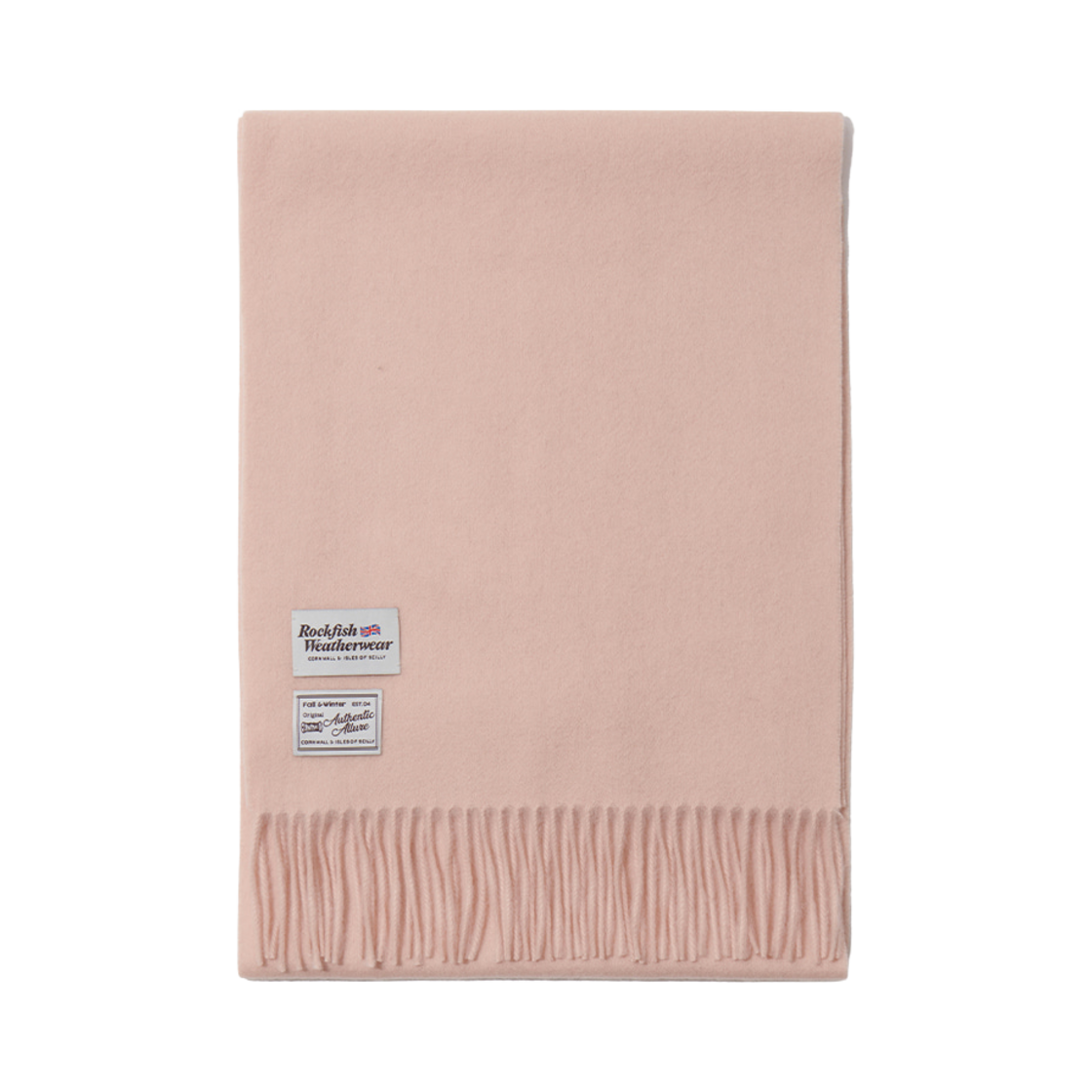 RF4ACBE3MF002 (W) Rockfishweatherwear Classic Wool Muffler Peach