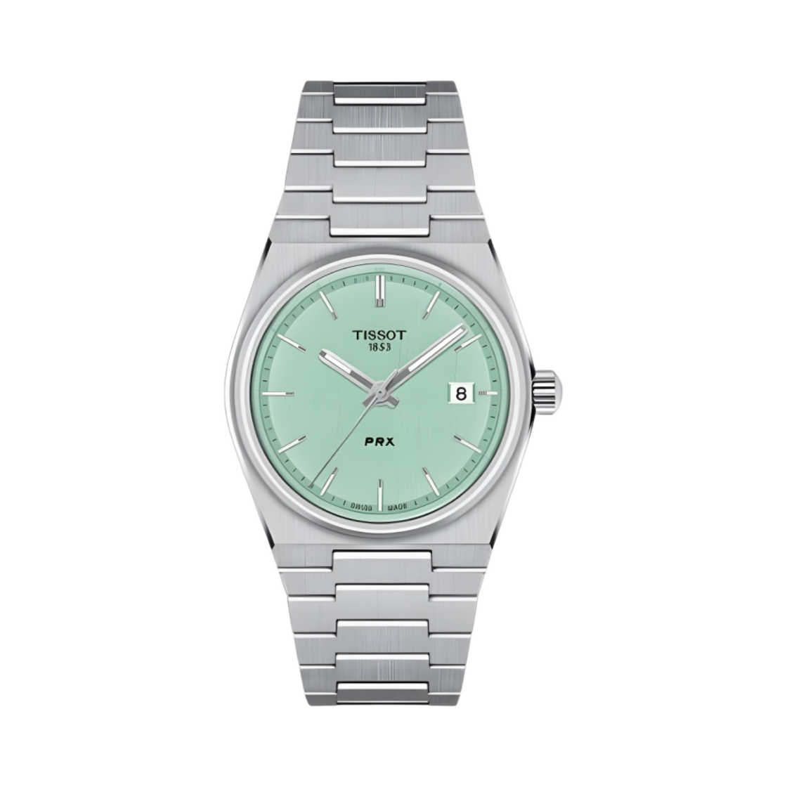 티쏘 PRX 35mm 쿼츠 스틸 라이트 그린(Tissot PRX 35mm Quartz Steel Light Green)
