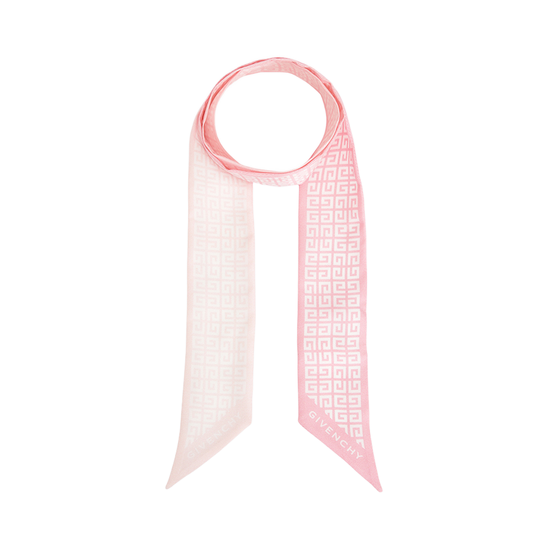 (W) 지방시 4G 실크 스카프 핑크((W) Givenchy 4G Silk Scarf Pink)