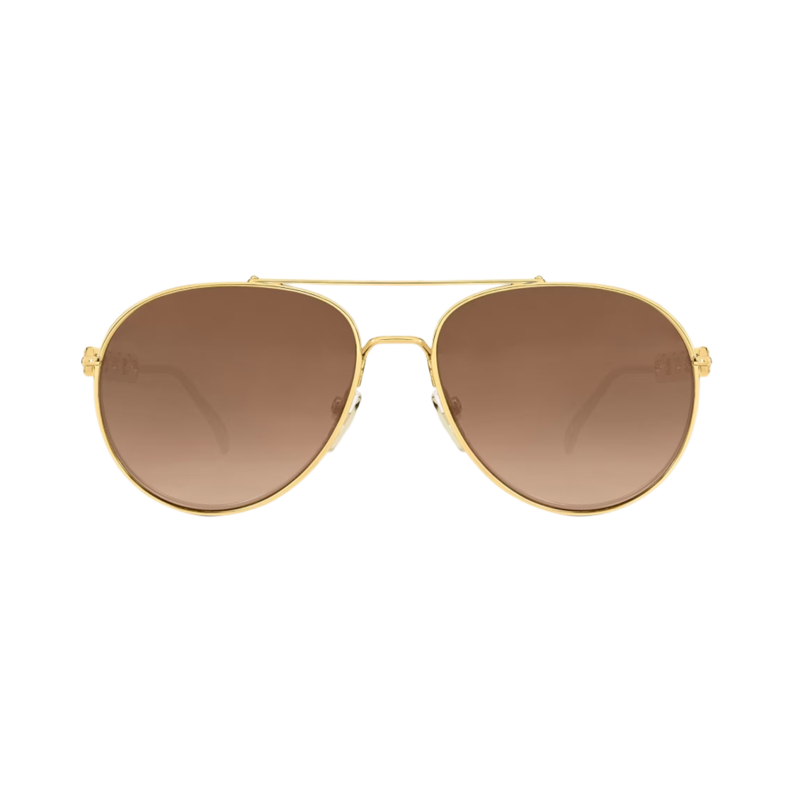 루이비통 마이 LV 체인 파일럿 선글라스 그라디언트 브라운