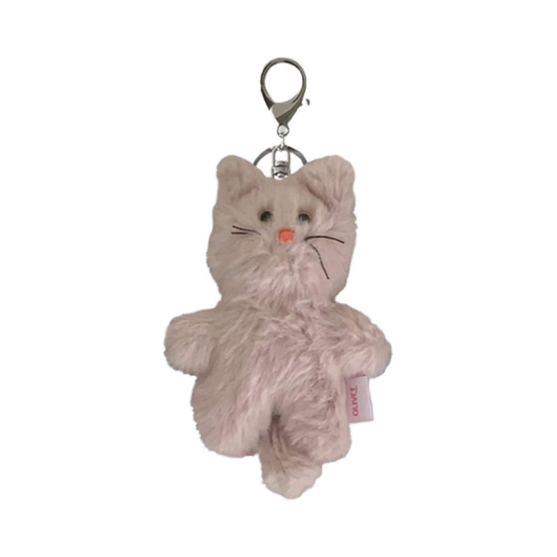 올리베 베이비 캣 키체인 베이지(Olivet Baby Cat Keychain Beige)