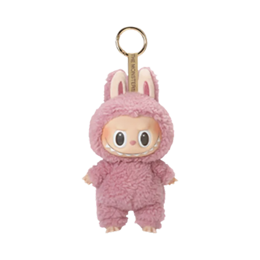 - Pop Mart Labubu The Monsters Labubu Tasty Macarons Series Lyche Berry Keyring
