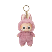 Pop Mart Labubu The Monsters Labubu Tasty Macarons Series Lyche Berry Keyring