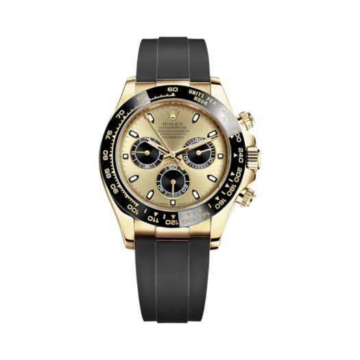 Rolex Cosmograph Daytona 40mm 116518LN Golden Black Oysterflex