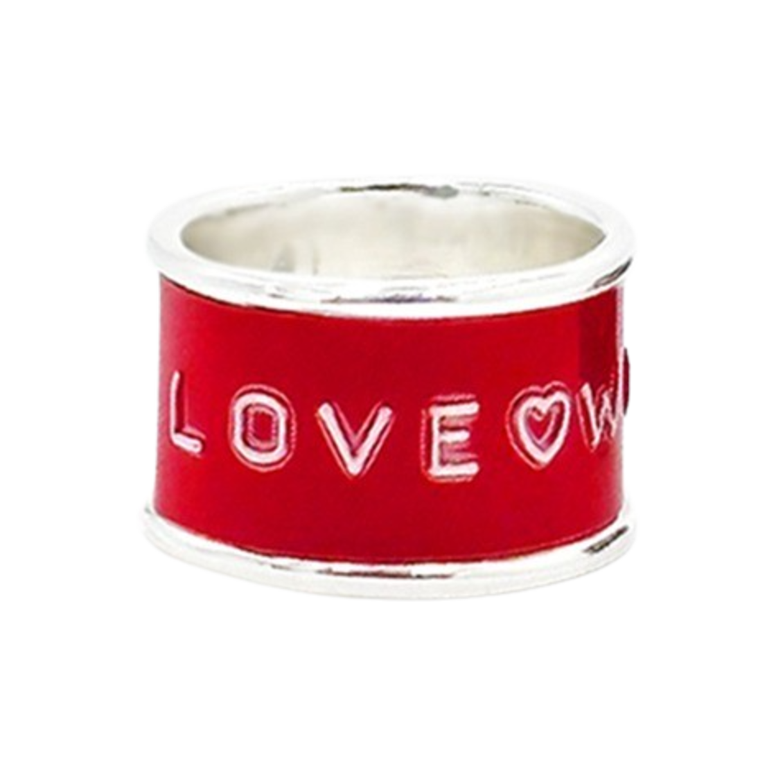 프리카 다이모 링 실버