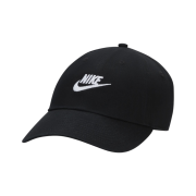 Nike Club Unstructured Futura Washed Cap Black