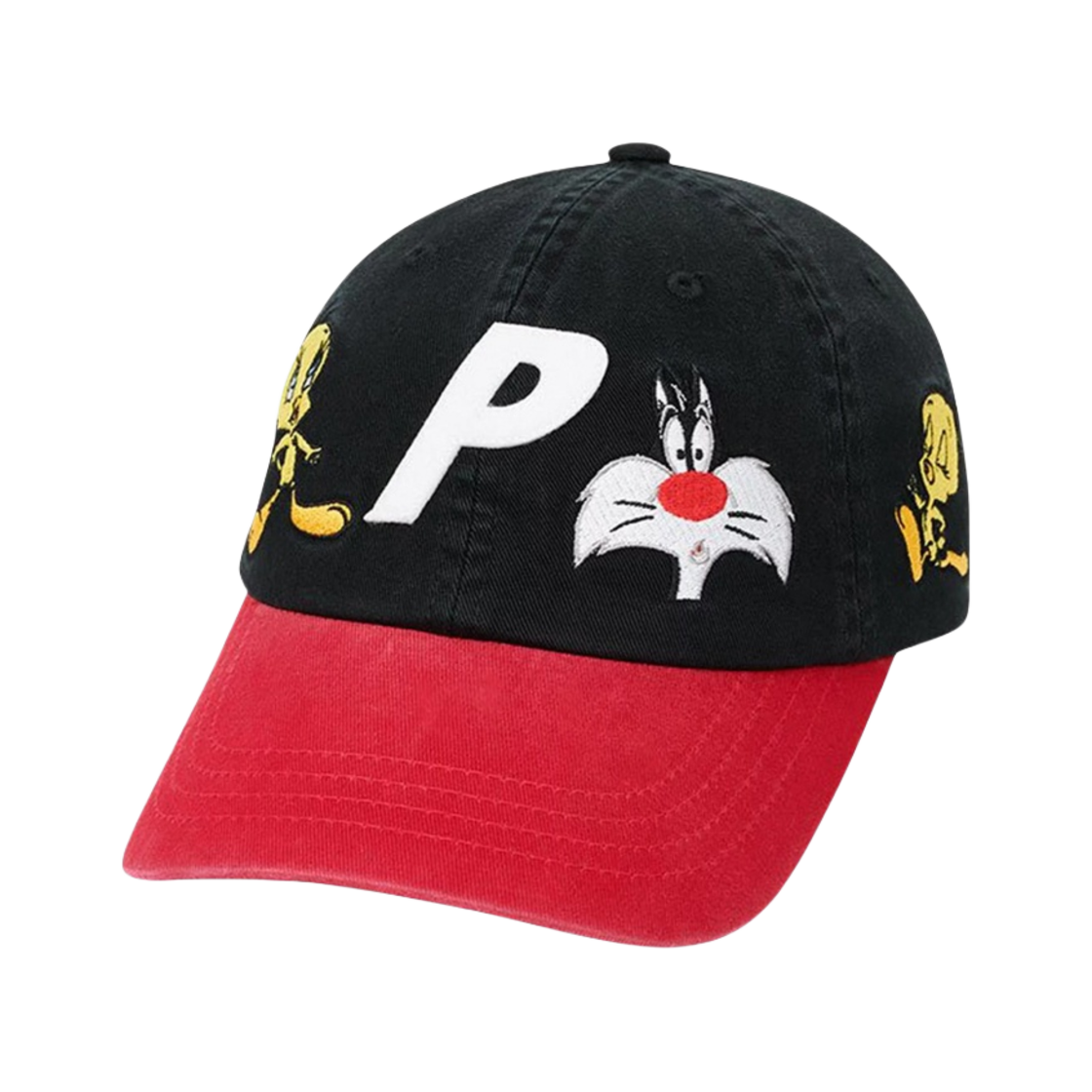 팔라스 트위티 P 6-패널 캡 블랙 레드 - 20FW(Palace Tweety-P 6-Panel Black Red - 20FW) - 1