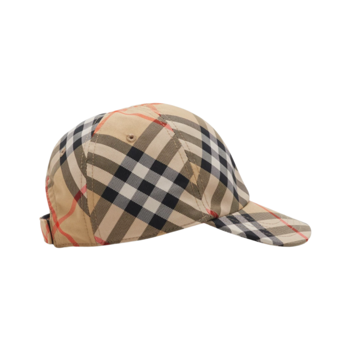 (키즈) 버버리 체크 코튼 베이스볼 캡 샌드((Kids) Burberry Check Baseball Cap Sand) - 2