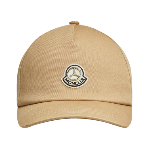 K1-401-3B00008-04863-222 Moncler x Mercedes-Benz By Nigo Gabardine Baseball Cap Beige - 25SS