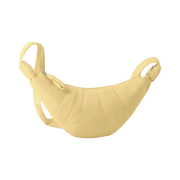 Lemaire Small Croissant Bag Soft Nappa Leather Custard