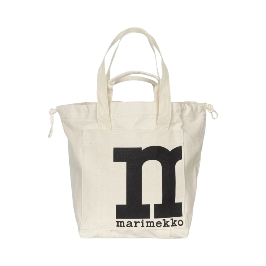 091978-100 Marimekko Mono City Tote Bag Solid Cotton
