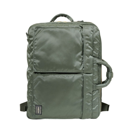 Porter All New Tanker 3Way Document Bag Sage Green