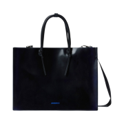 Ader Error Wide Burnid Shopper Bag Noir