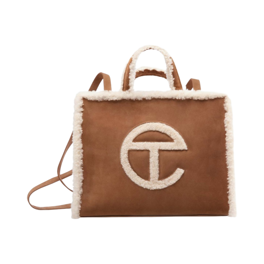 텔파 x 어그 미디움 쇼핑백 체스트넛(Telfar x UGG Medium Shopping Bag Chestnut)