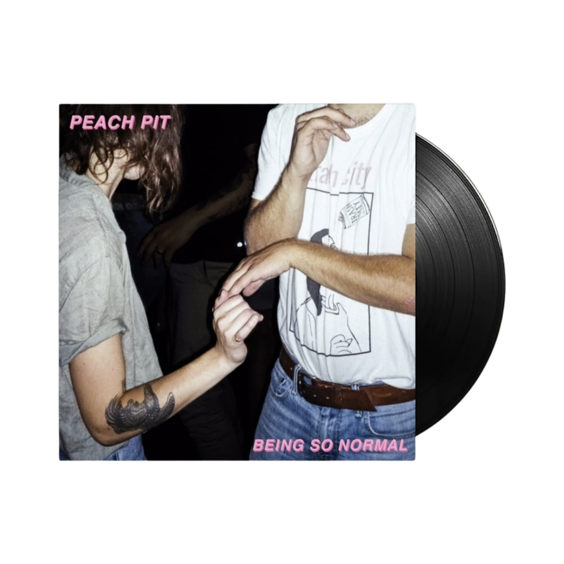 피치 핏 비잉 쏘 노멀 LP 블랙(Peach Pit Being So Normal LP Black) - 1