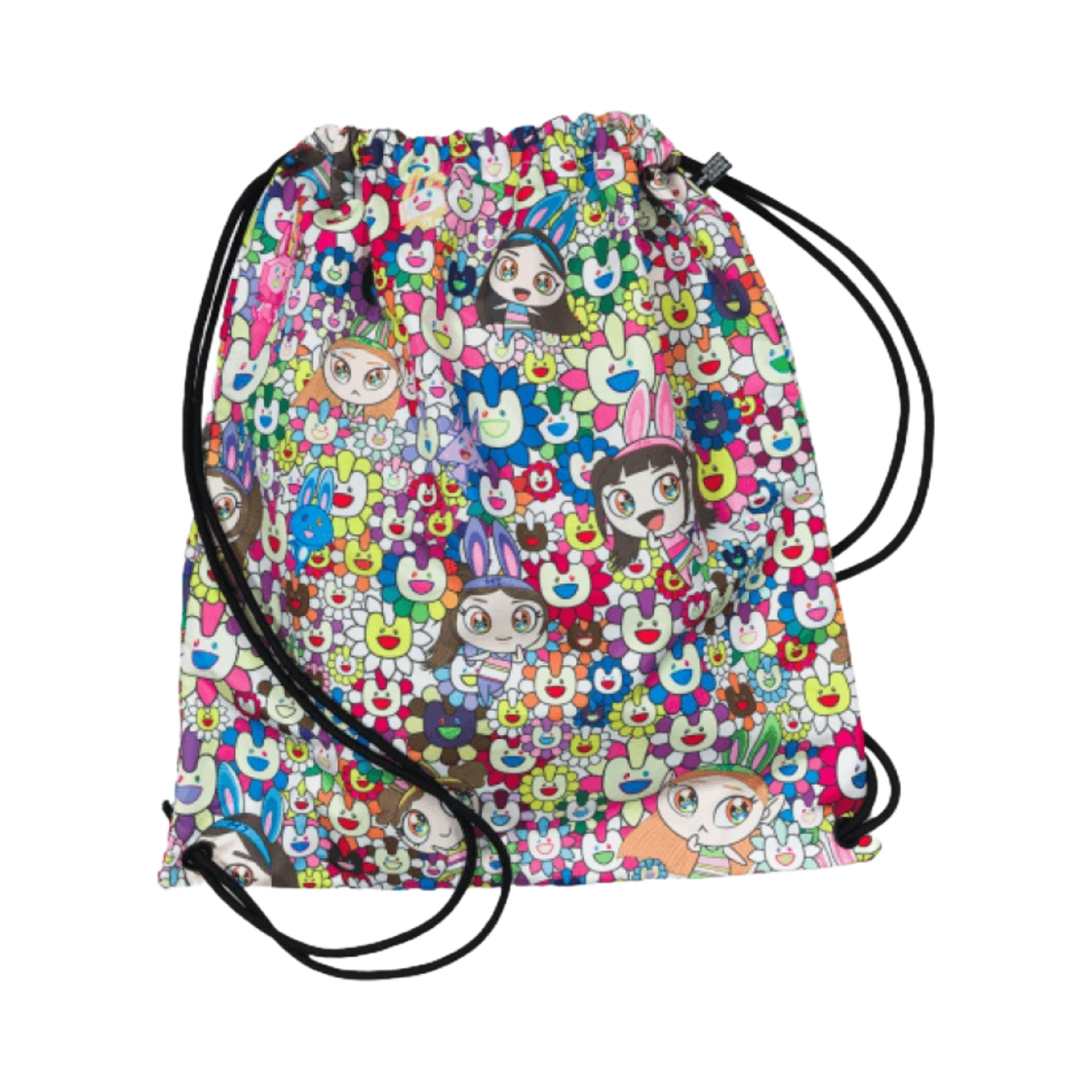 뉴진스 슈퍼내츄럴 NJ x 무라카미 드로우스트링 백 버전(NewJeans Supernatural NJ x Murakami Drawstring Bag Ver.)