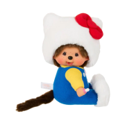 Sanrio Hello Kitty x Monchhichi 50th Anniversary Monchhichi Stuffed Toy