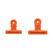 Peaceminusone Bulldog Clip #9 Orange