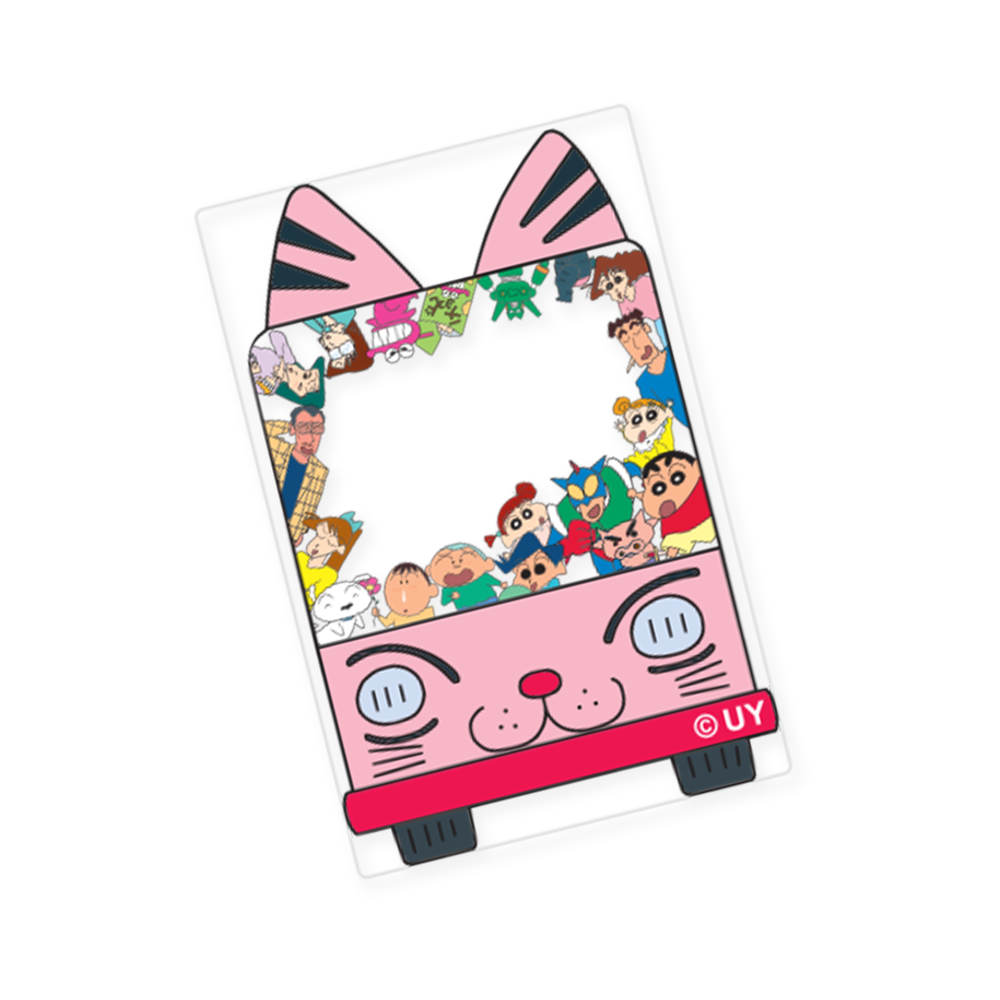 대원미디어 짱구는못말려 유치원 버스 투명 포토카드