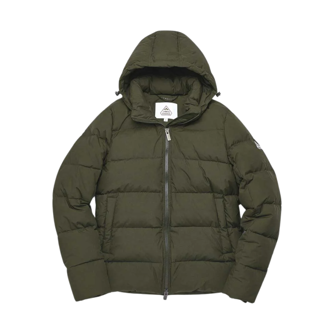 피레넥스 스파우트닉 후드 다운 자켓 딥 카키(Pyrenex Spoutnic Hooded Down Jacket Deep Khaki) - 1