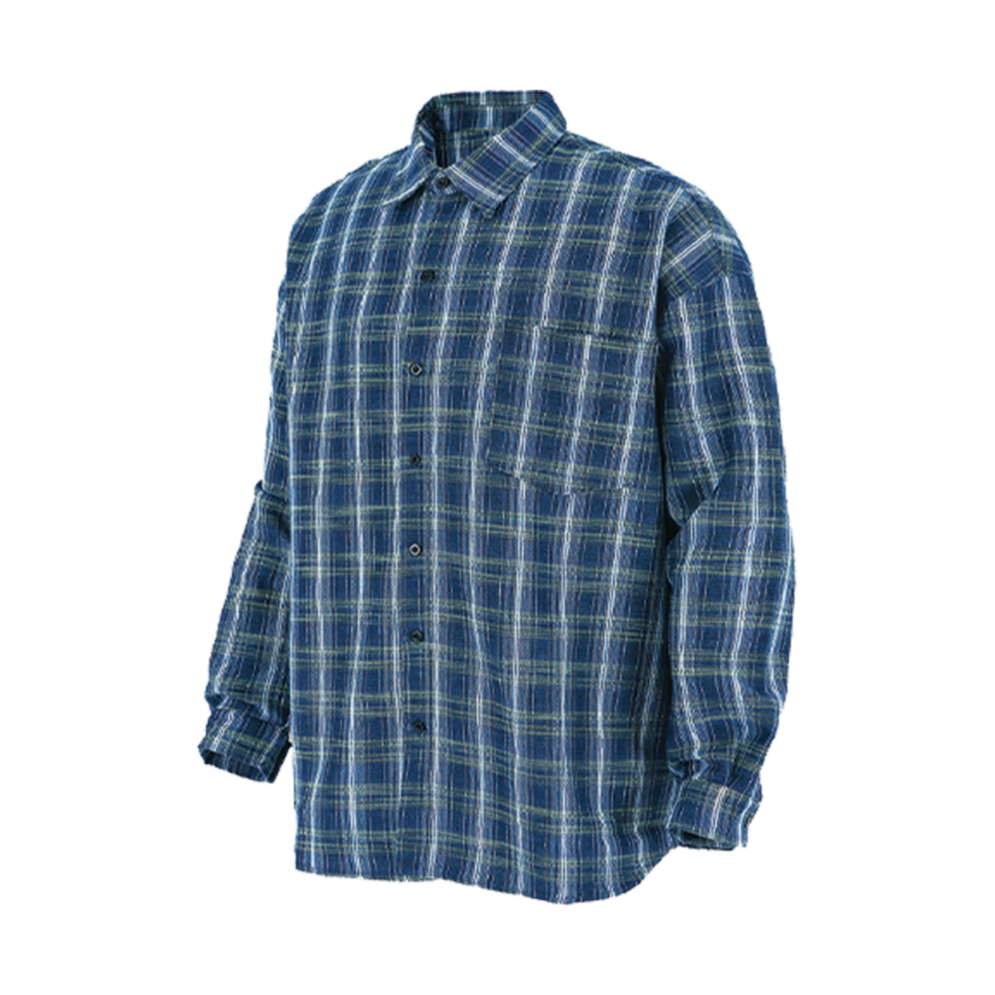 RR4FLS01ML ROARINGRAD Multi Check Over Shirt