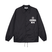 CDG x Stussy Coach Jacket Black