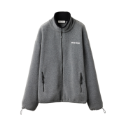 (W) Miu Miu Fleece Sweatshirt Grey