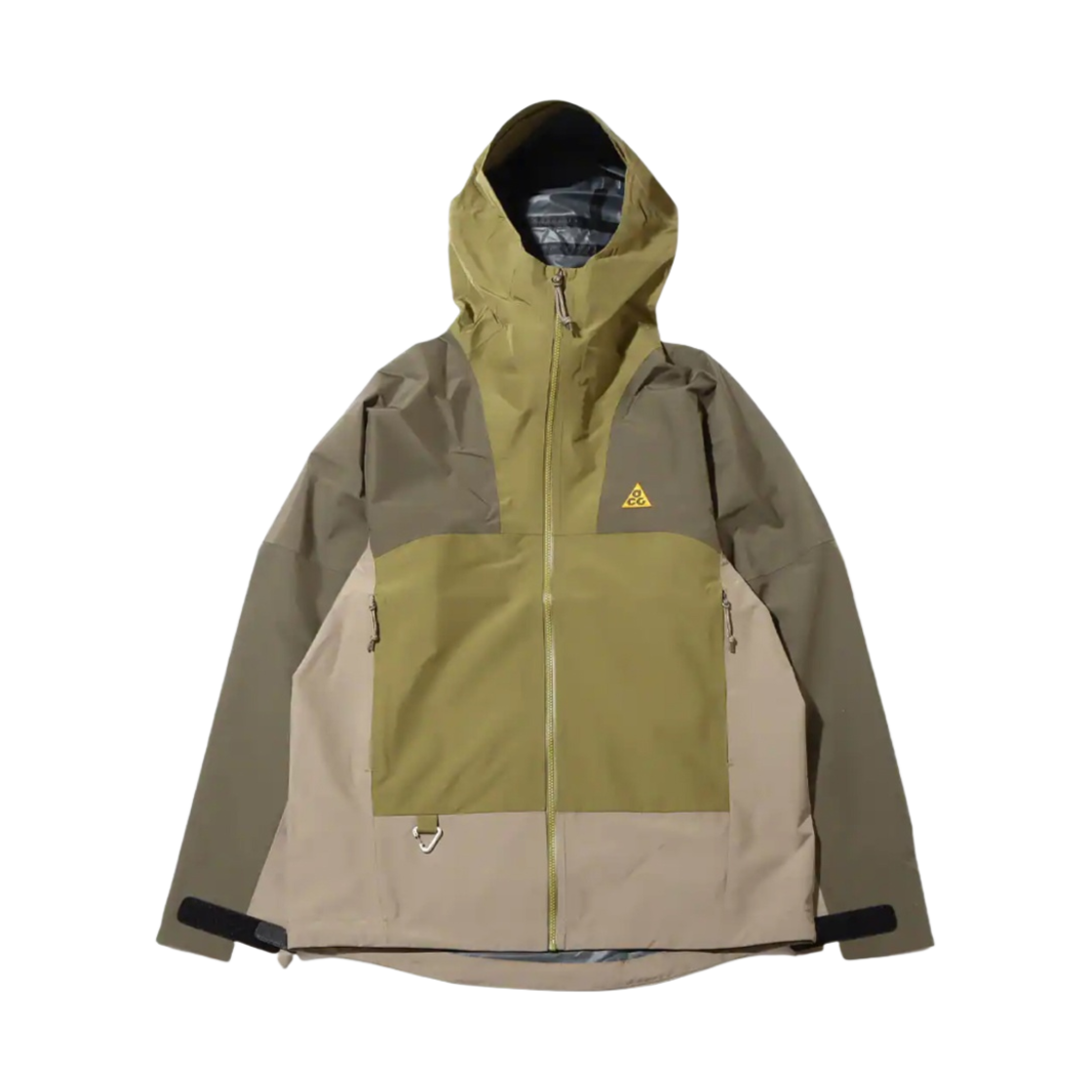 나이키 ACG 스톰핏 ADV 케스케이드 레인 풀 집 쉘 자켓 미디움 올리브 - 아시아(Nike ACG Storm-Fit ADV Cascade Rains Full Zip Shell Jacket Medium Olive - Asia)