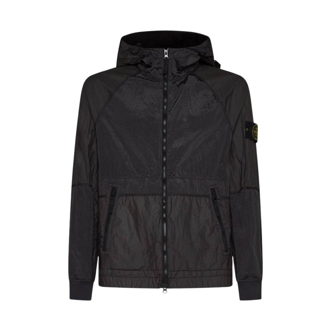 스톤 아일랜드 41620 나일론 메탈 와트로-TC 에코닐 재생 나일론 후드 자켓 다크 그레이 - 24SS(Stone Island 42020 Nylon Metal Watro-TC in Econyl Regenerated Nylon Hooded Jacket Dark Grey - 24SS) - 1