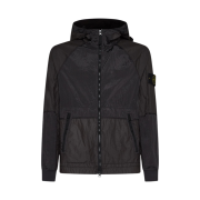 Stone Island 42020 Nylon Metal Watro-TC in Econyl Regenerated Nylon Hooded Jacket Dark Grey - 24SS