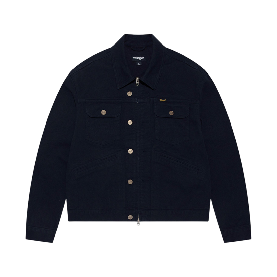 WR2501JK01NA Wrangler Cotton Twill Drizzler Jacket Navy