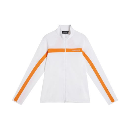 J.Lindeberg Jarvis Mid Layer Jacket White