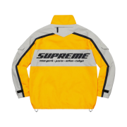 Supreme Brushed Twill Zip Jacket Yellow - 22FW